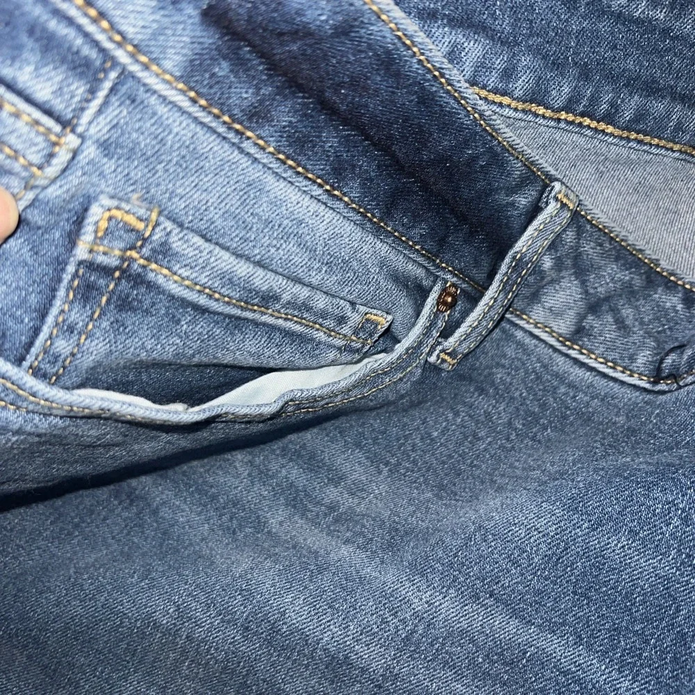 Old Navy Rockstar O.G Straight High‎ Rise Stretch Denim Jeans Women's Plus Sz 26